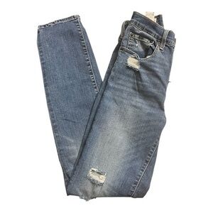 Levi's Women’s Ripped Blue Jeans